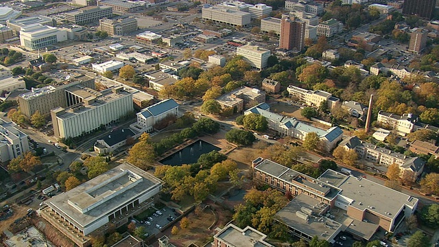 美国南卡罗莱纳大学WS鸟瞰图视频素材