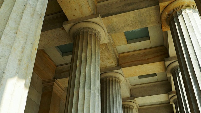 TU Neue Wache (New Guardhouse)柏林(4K/超高清到高清)视频素材