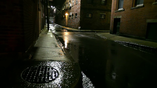 城市的雨夜视频素材