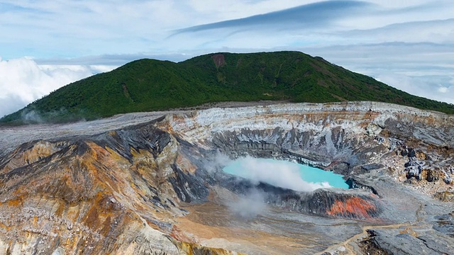 Poás火山国家公园视频素材