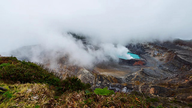 Poás火山国家公园视频素材