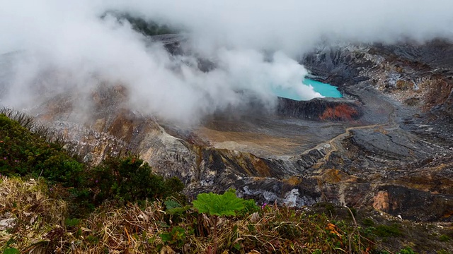 Poás火山国家公园视频素材