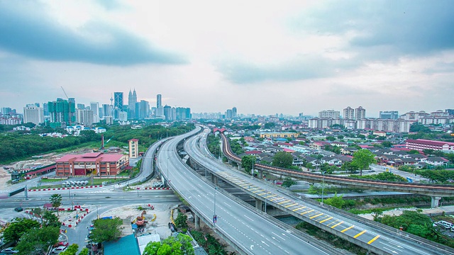 吉隆坡(KLCC)市视频素材