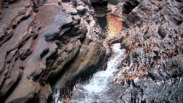 高清:汉考克峡谷视频素材