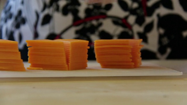 摄影:食物准备:点心视频素材画面3