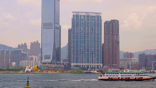 香港渡轮视频素材