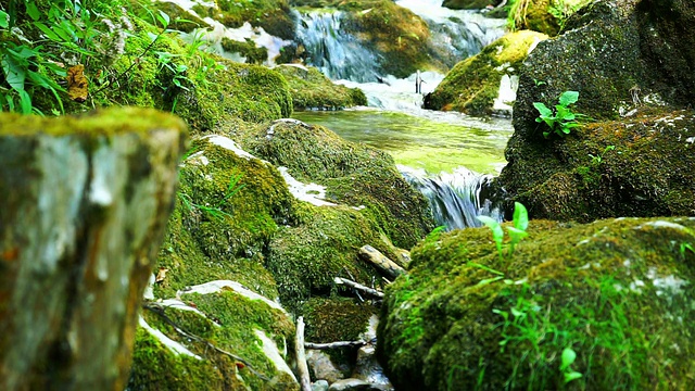 高山流水视频素材