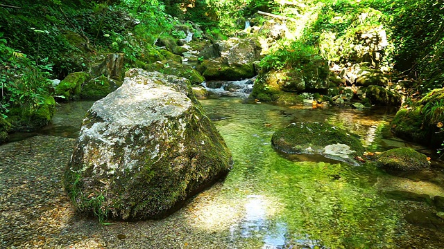 高山流水视频素材