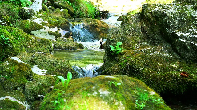 高山流水视频素材