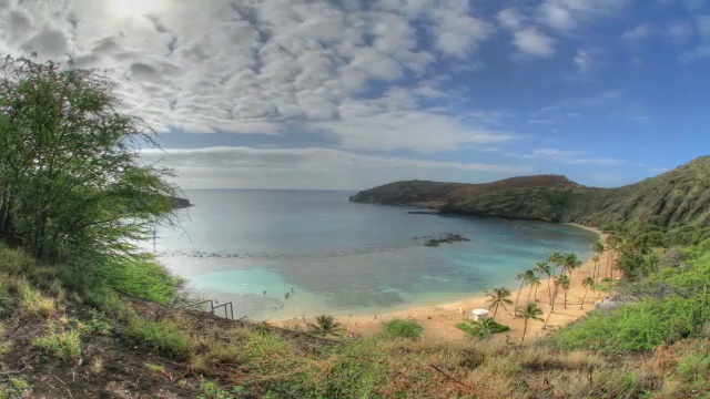 Hanauma湾,夏威夷视频素材