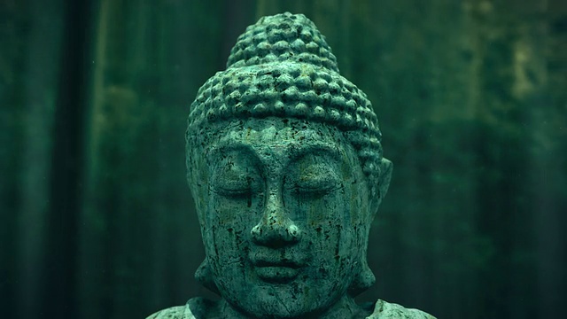 旧的佛像视频素材画面1
