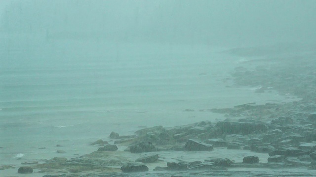 季风暴雨视频素材