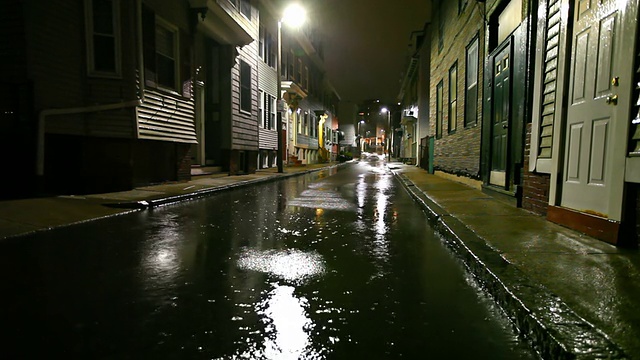 城市的雨夜视频素材