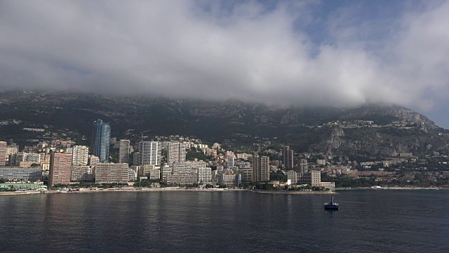 摩纳哥城市景观视频素材