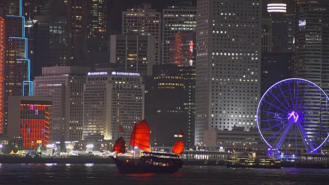 香港维多利亚港视频素材