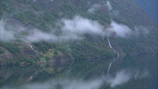 挪威峡湾视频素材