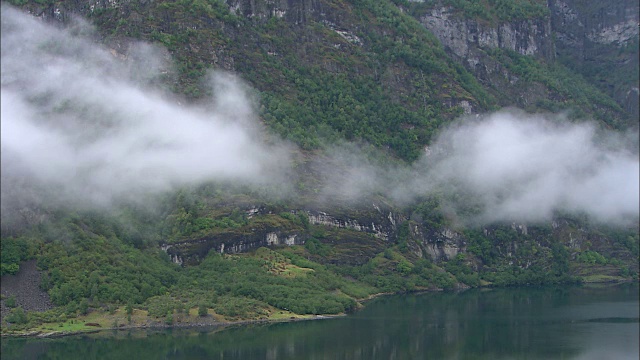 挪威峡湾视频素材