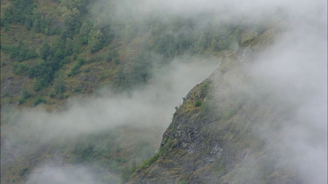 挪威峡湾视频素材