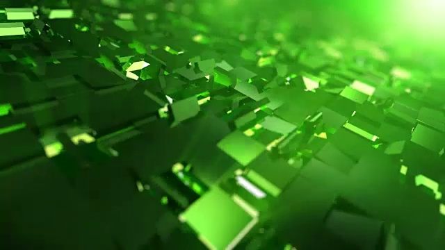 移动立方体的视频-可循环的背景视频素材画面2