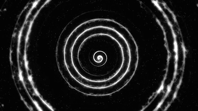 黑光隧道(可循环使用)视频素材画面3