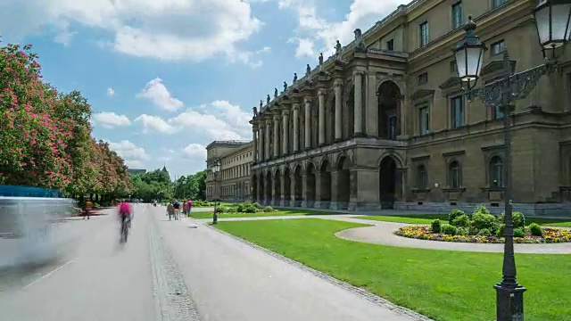 慕尼黑Hofgarten / Residenz的T/L Hyperlapse视频下载