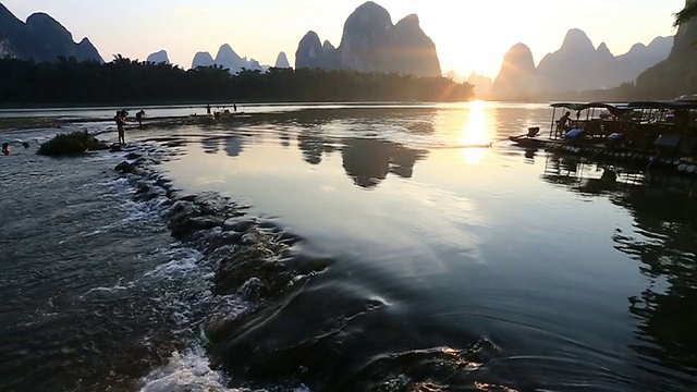 桂林山水甲天下视频素材画面2