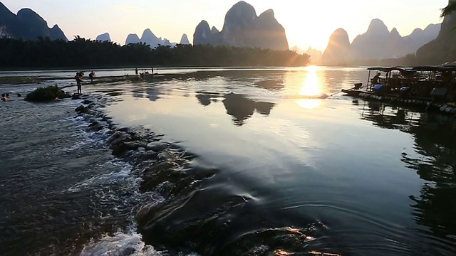 桂林山水甲天下视频素材画面3