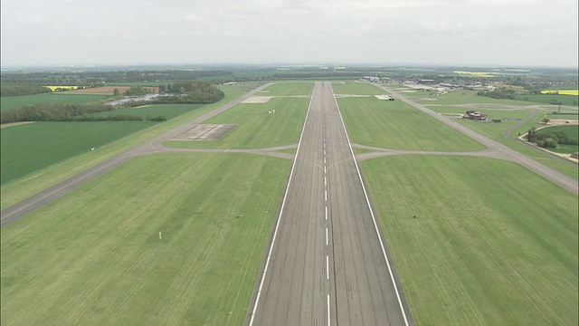 英国皇家空军Wittering和Harrier喷气机视频素材