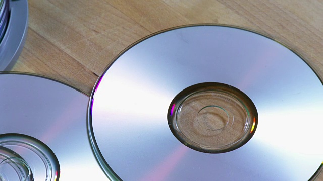 空白dvd或cd视频素材画面2