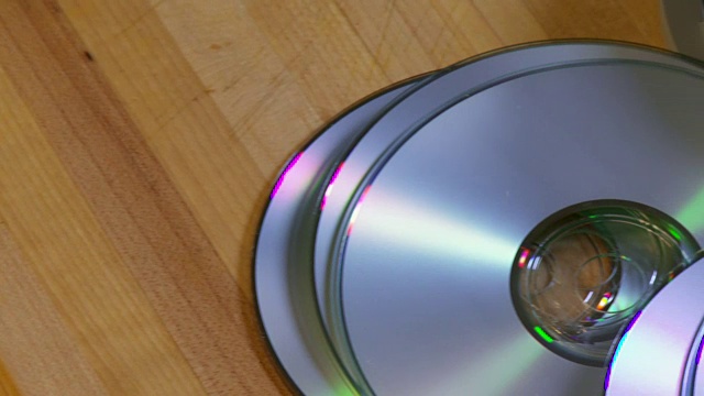 空白dvd或cd视频素材画面3