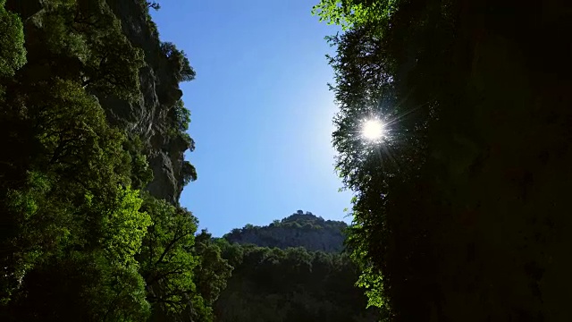 景观Añisclo峡谷视频素材