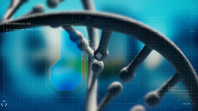 4K DNA背景-可循环视频素材画面3