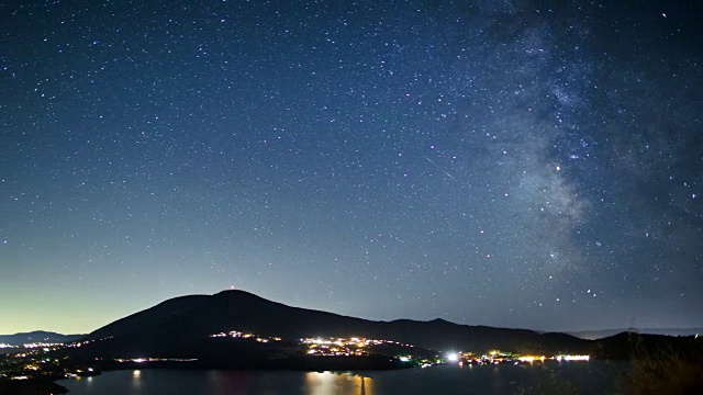 银河夜空视频素材