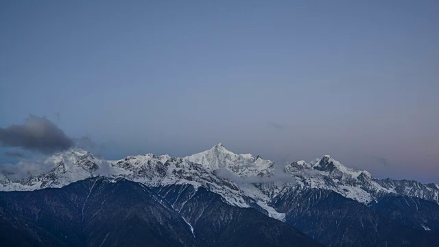 梅里雪山视频素材