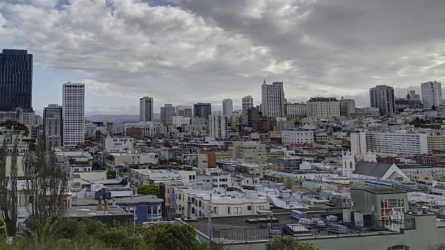 旧金山全景。视频素材