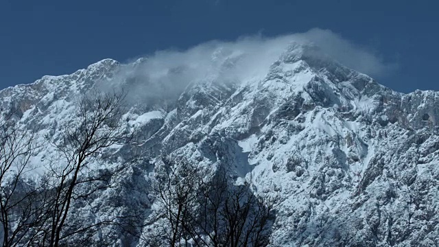 下雪天视频素材