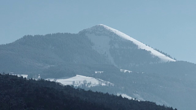 下雪天视频素材画面2
