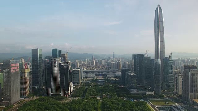 深圳鸟瞰图视频素材