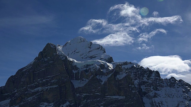 第一缆车，Grindelwald, Bernese Oberland，伯尔尼州，瑞士视频素材