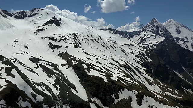 rossglockner山(3798米)，奥地利，Carinthia视频素材