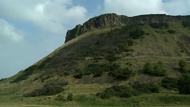 ZO, LA, WS, Arthur's Seat，爱丁堡，苏格兰，英国视频素材