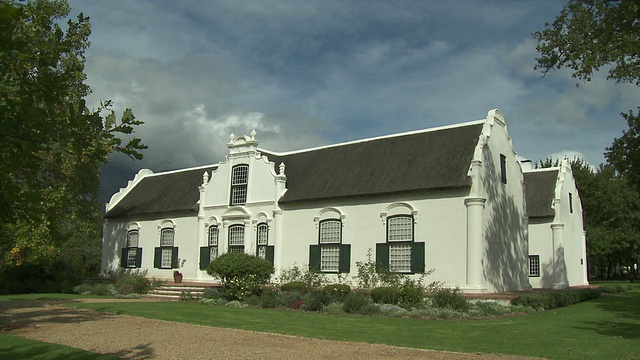 WS Boschendal历史庄园，Franschhoek，西开普省，南非视频素材