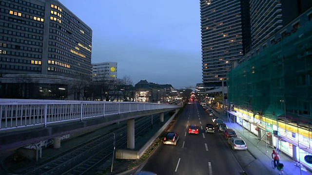 (实时)城市交通视频素材