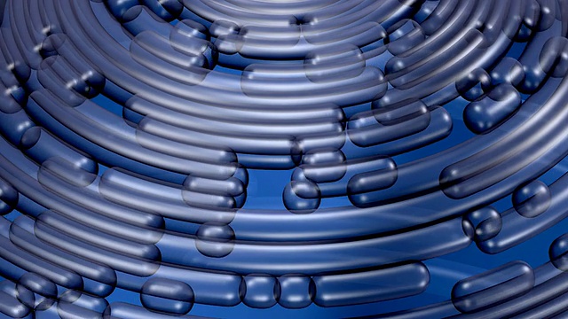 Loopable,蓝色抽象视频素材画面1