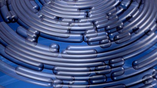 Loopable,蓝色抽象视频素材画面4