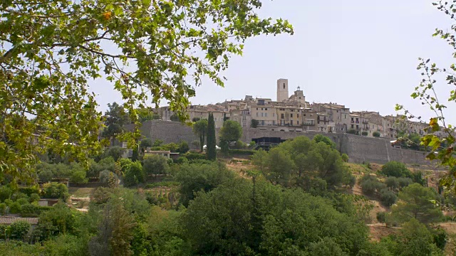 圣保罗文斯Provence.France。视频素材