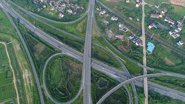 空中高速公路视频素材