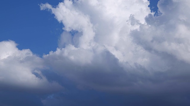 4K:积雨云视频素材