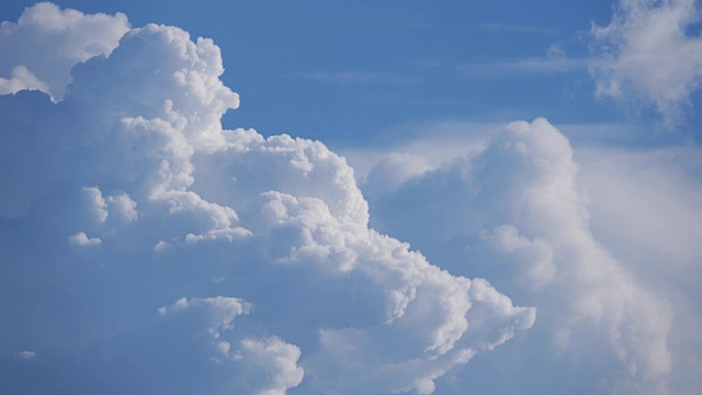 4K:积雨云视频素材