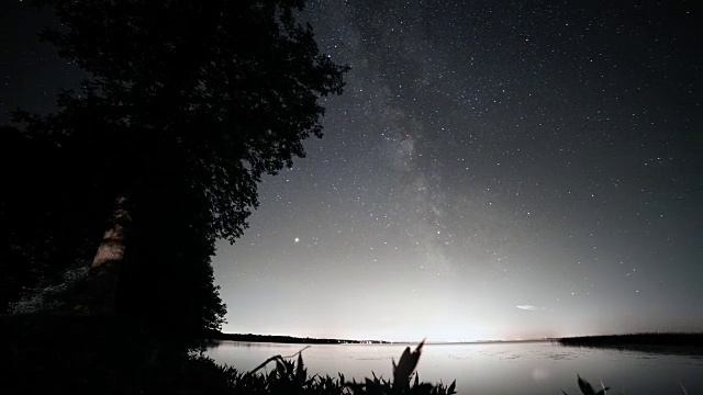 Simcoe湖，加拿大，Timelapse视频素材